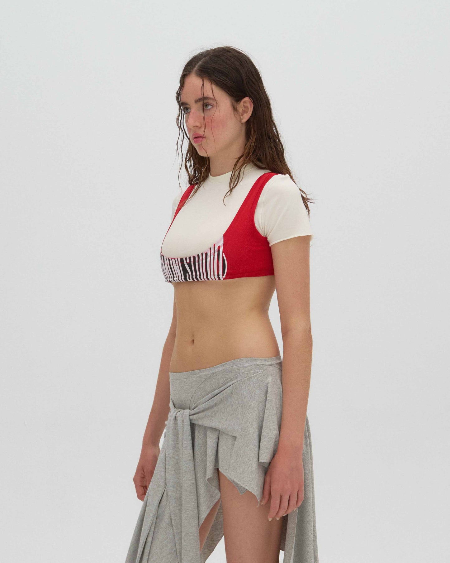 double layered tank top