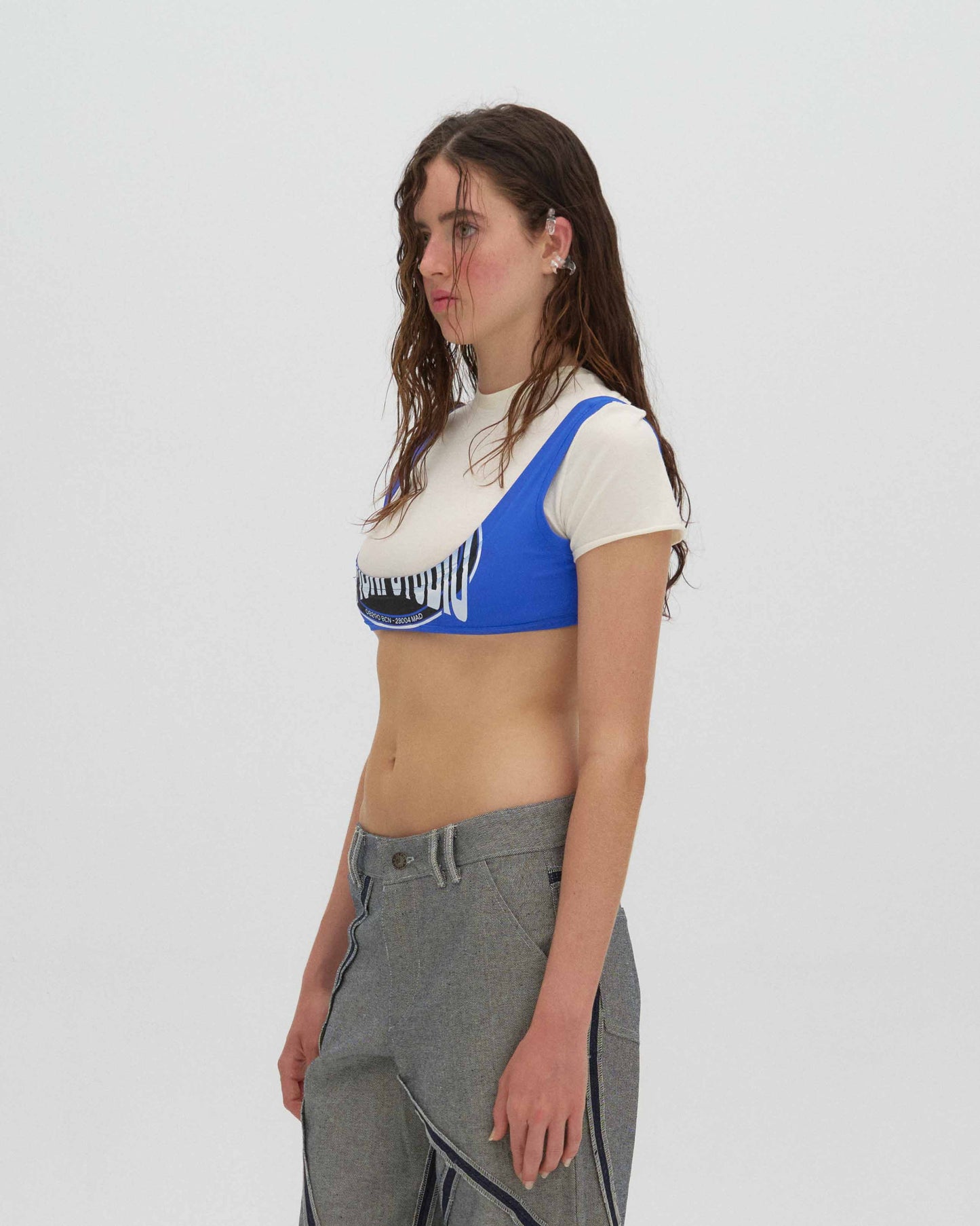 double layered tank top