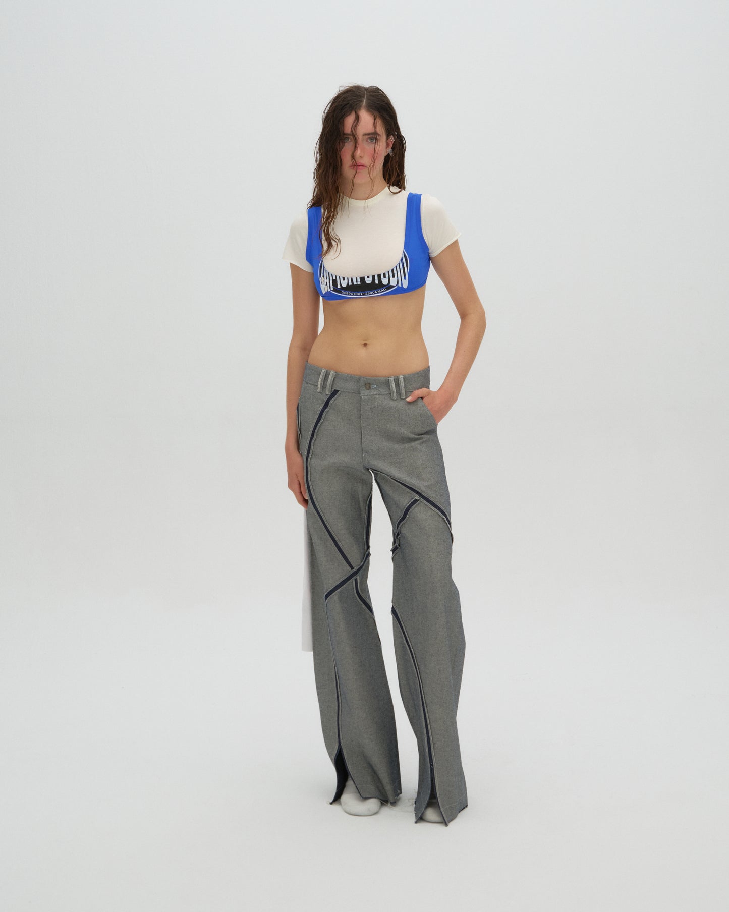 double layered tank top