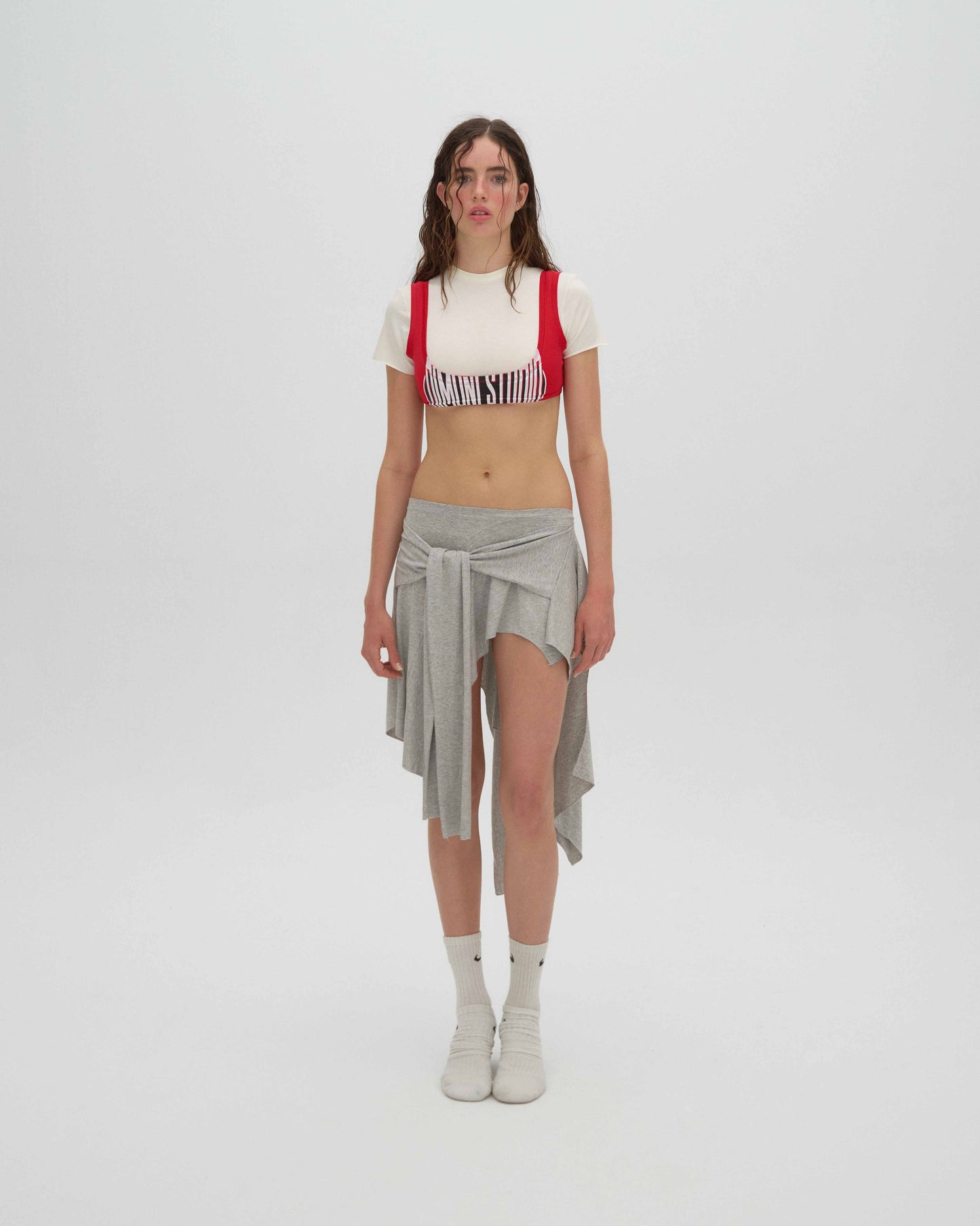 asymmetric t-shirt skirt