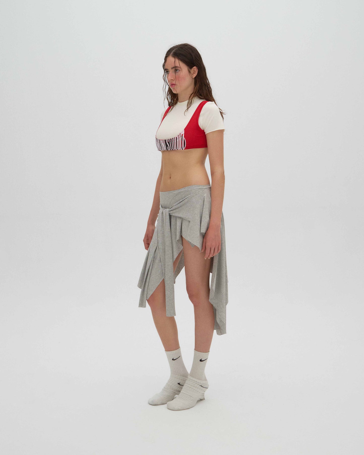 asymmetric t-shirt skirt